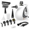 Redhut Handheld Steam Cleaner – Pressurized Multi-Surface Steamer with 12 Accessories for Floor, Kitchen & Home Cleaning
