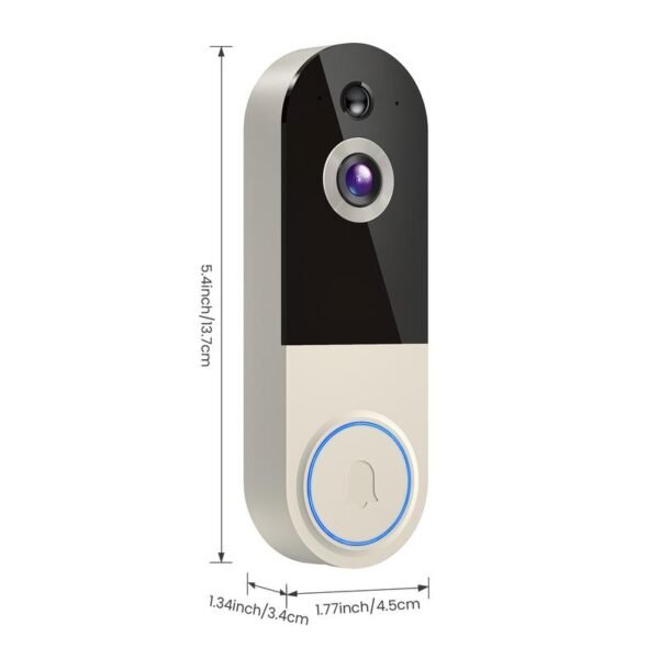 Smart Wireless Video Doorbell Camera with Chime – Safe, Easy Installation, HD View - Image 2